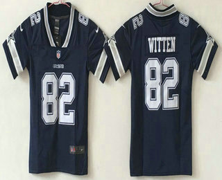 Youth Dallas Cowboys #82 Jason Witten Navy Blue 2017 Vapor Untouchable Stitched NFL Nike Limited Jersey (2)