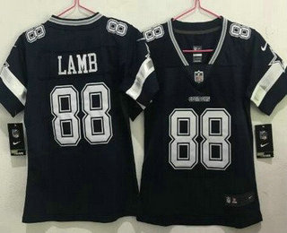 Youth Dallas Cowboys #88 CeeDee Lamb Limited Navy Vapor Jersey