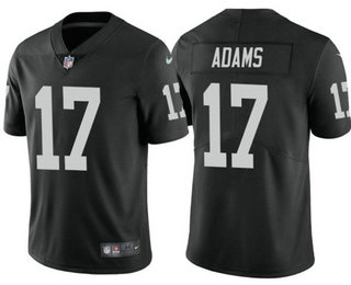 Youth Las Vegas Raiders #17 Davante Adams Black Vapor Untouchable Limited Stitched Jersey