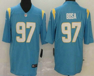 Youth Los Angeles Chargers #97 Joey Bosa Limited Powder Blue 2020 Vapor Untouchable Jersey