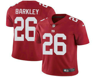 Youth New York Giants #26 Saquon Barkley Red 2018 Vapor Untouchable Stitched NFL Nike Limited Jersey