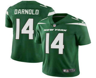 Youth New York Jets #14 Sam Darnold Green NEW 2019 Vapor Untouchable Stitched NFL Nike Limited Jersey