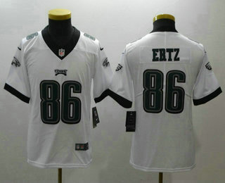 Youth Philadelphia Eagles #86 Zach Ertz White 2017 Vapor Untouchable Stitched NFL Nike Limited Jersey