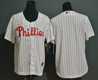 Youth Philadelphia Phillies Blank White Stitched MLB Cool Base Nike Jersey