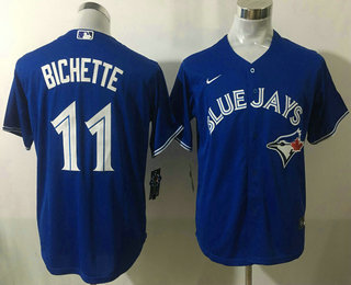 Youth Toronto Blue Jays #11 Bo Bichette Blue Stitched MLB Cool Base Nike Jersey