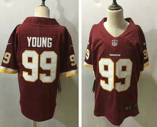 Youth Washington Redskins #99 Chase Young Red 2020 NEW Vapor Untouchable Stitched NFL Nike Limited Jersey