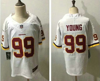 Youth Washington Redskins #99 Chase Young White 2020 NEW Vapor Untouchable Stitched NFL Nike Limited Jersey